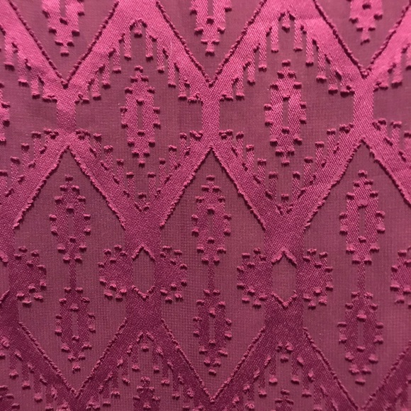 Purple 3/4 sleeve dress - Picture 4 of 4